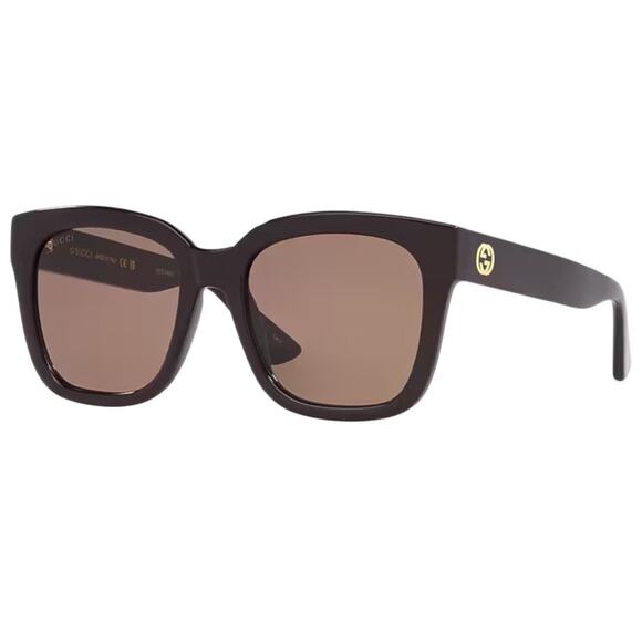 NWT GUCCI GG1338S Sunglasses in Black-Red Gradient Lens - Picture 1 of 8